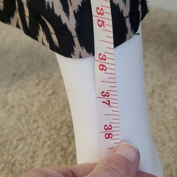 Poetry lounge pants, sliky, black and tan, M, great shape - Picture 4 of 6